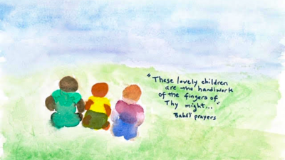 Bonnie Fields, “Untitled”, 8 x 11 inches, Watercolor