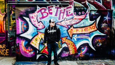 Youth in Art Alley Serge van Neck, “Youth in Art Alley”, Digital photography, 8 x 12 inches