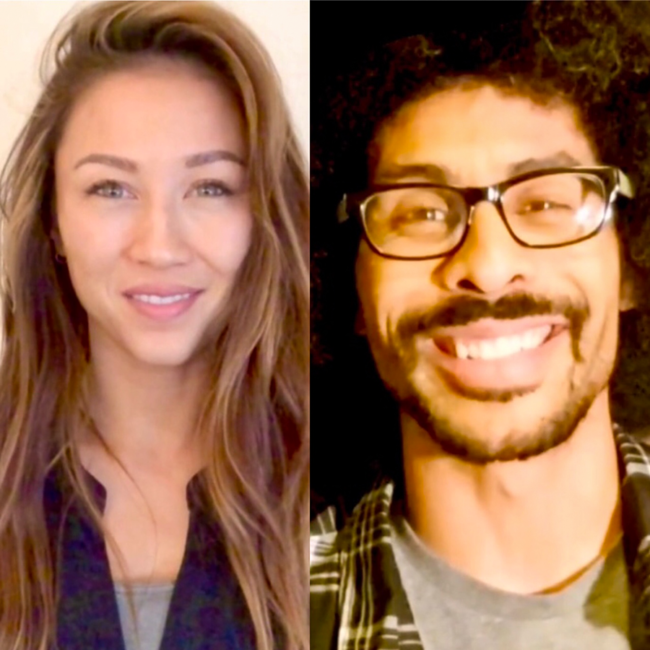 Jinous Khadivian, “Perfect Chord”, Digital Video with content image