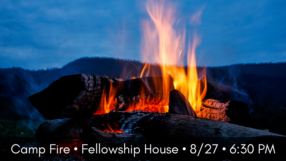 Camp Fire at Fellowship House, Green Acre