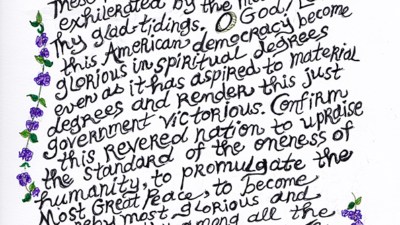 Prayer for America Prayer for America, Janet Ruhe-Schoen