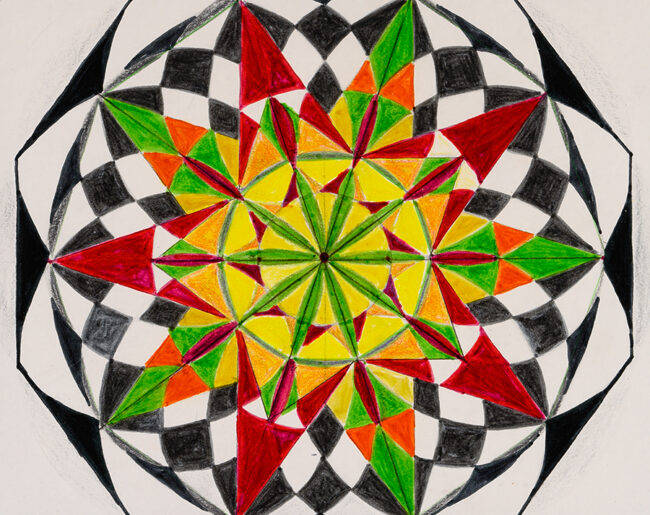 Radiating Streams: Outward and Inward, by Jacqueline Ward