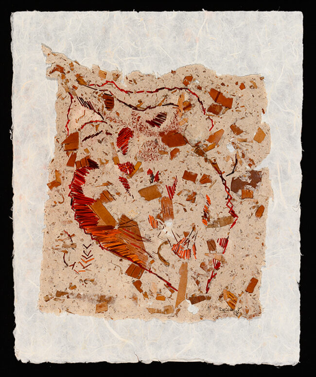 Munido Bnakwi - Face of the Falling Leaves, by Dolorès Contré