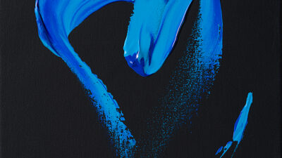 What’s missing? What’s missing?, by Shiva Partovi Riddell, acrylic on canvas, 11 x 14 inches