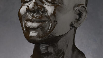 Noble Have I Created Thee, by Dave Walters, clay, 16 inches