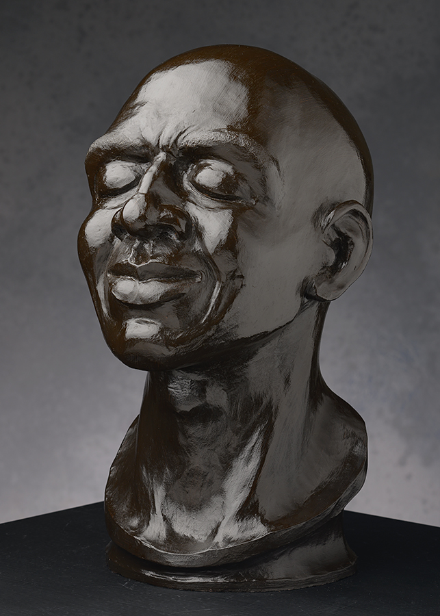 Noble Have I Created Thee, by Dave Walters, clay, 16 inches