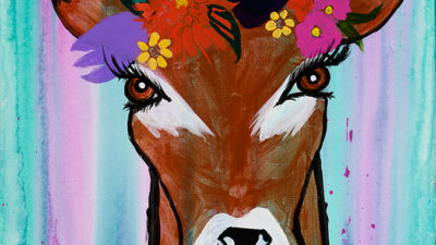 The Deer The Deer, by Victoria Carrington