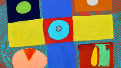 “Crossroads” by Timothy Crawford Wilson, Pastel on paper, 22 x 30 inches