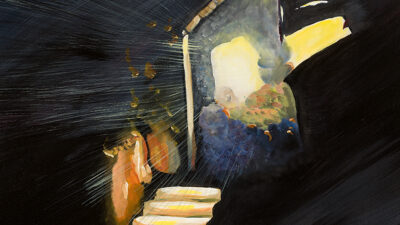 Rushing Light, Over the Most Precious Threshold “Rushing Light, Over the Most Precious Threshold” by E. C. Phillips, Acrylic, 23 x 30 inches