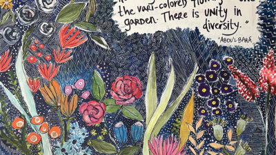 “Unity in Diversity” by Are Vader, Acrylic, 48 x 48 inches