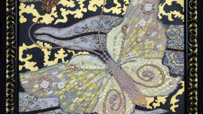 Remembrance of Lua “Remembrance of Lua” by Beth Yazhari, mixed media, 20 x 20 inches