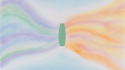“Threshold” by Beth Tener, Chalk pastel on paper, 8.5 x 11 inches