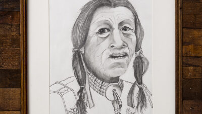 Black Elk Speaks, “I See You!” Black Elk Speaks, “I See You!” By E. C. Phillips, Pencil sketch, 19 x 15 inches