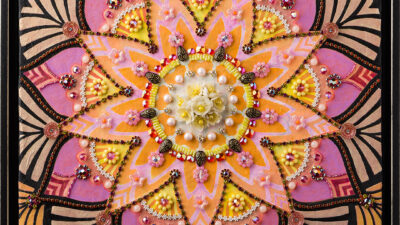 Levitate Levitate by Beth Yazhari from Seeing Oneness, Mixed media, 16 x 16 inches