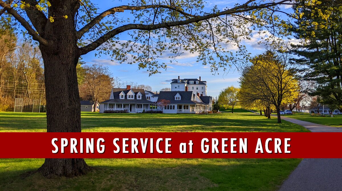 Spring Service at Green Acre