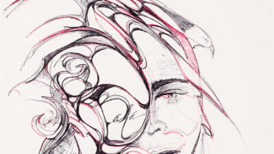 Interwoven Gaze: Irfán “Interwoven Gaze: Irfán” by Donna Denize, from Qualities of Equality art show