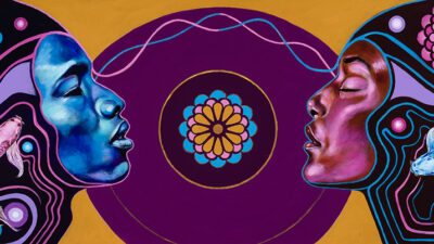 Created Noble, Created Equal “Created Noble, Created Equal” by Gordon Arzú, Acrylics on board, 48 x 18 inches