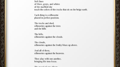 “The Flat of the Land“ by Peaches Gillette from “One Shared Earth,” Poetry
