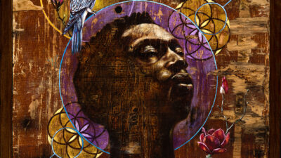 Know That You Are Loved “Know That You Are Loved” by Gordon Arzú, Acrylics on plywood, 36 x 29 inches, from Created Noble – Worthy by Design