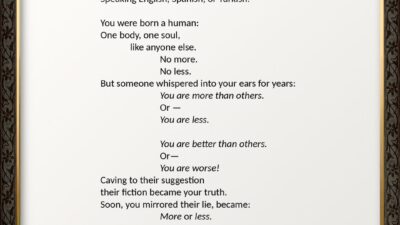 “Hold On to Your Powers” by Parvaneh Farhangpour, Poetry, from Created Noble – Worthy by Design