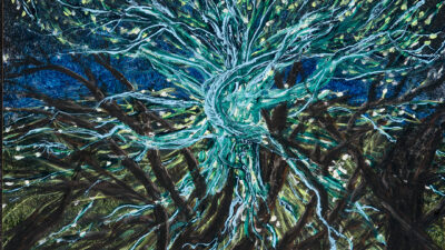 “From Ignoble to Noble” by William D. Fink, Acrylic, 17&frac12; x 24 inches, from Created Noble – Worthy by Design