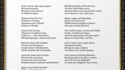 Roger Davis, Spoon of God, Poetry