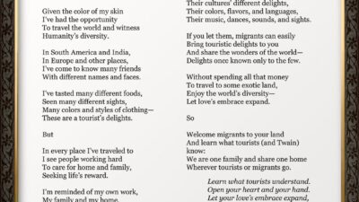 Roger Davis, Tourists’ Delights, Poetry