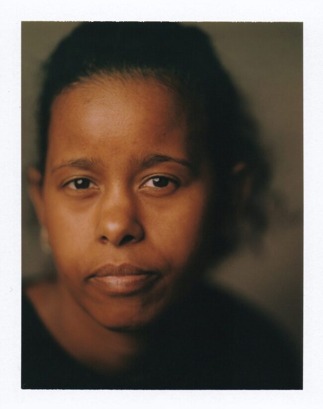 Glenn Scott Egli, Yehābesha Mushira – የሀበሻ ሙሽራ, Fufifilm FP-100c, 4x5 inch Sinar Norma, Perken, Son & Rayment “Optimus” 4&frac14 x 3&frac14 Quick Acting Portrait Lens