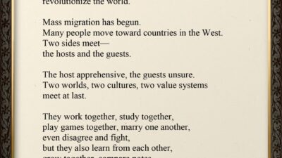From Homeland to Worldland – Many Rivers Flow to One Sea, a poem by Parvaneh Farhangpour