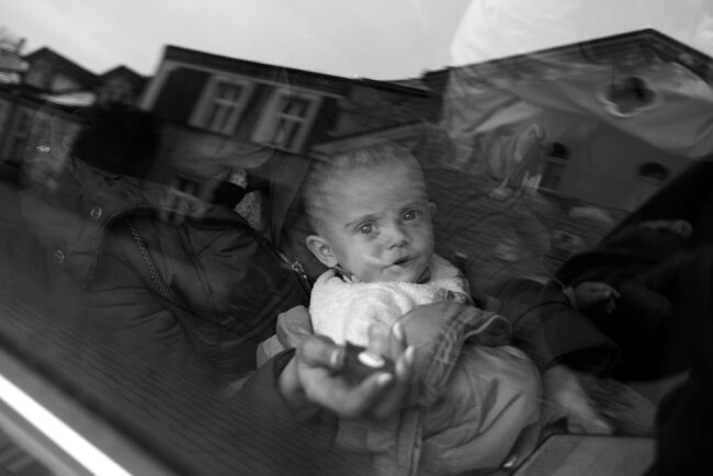 Patrick Patterson, Ukraine / Poland Border Crossing, March 2022